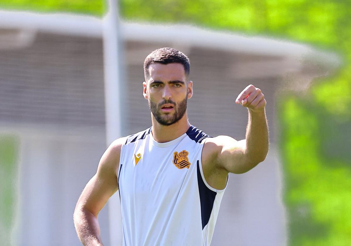 Mikel Merino Estar En Condiciones De Jugar El S Bado Ante El Celta